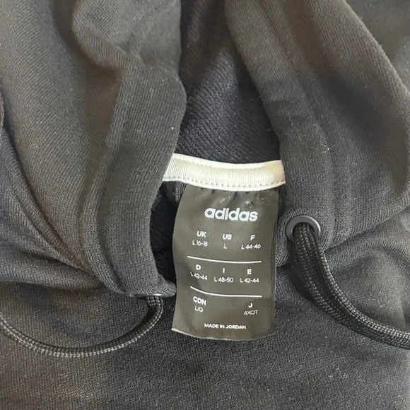 Adidas Women’s Black Hooded Sweater - Picture 3 of 5